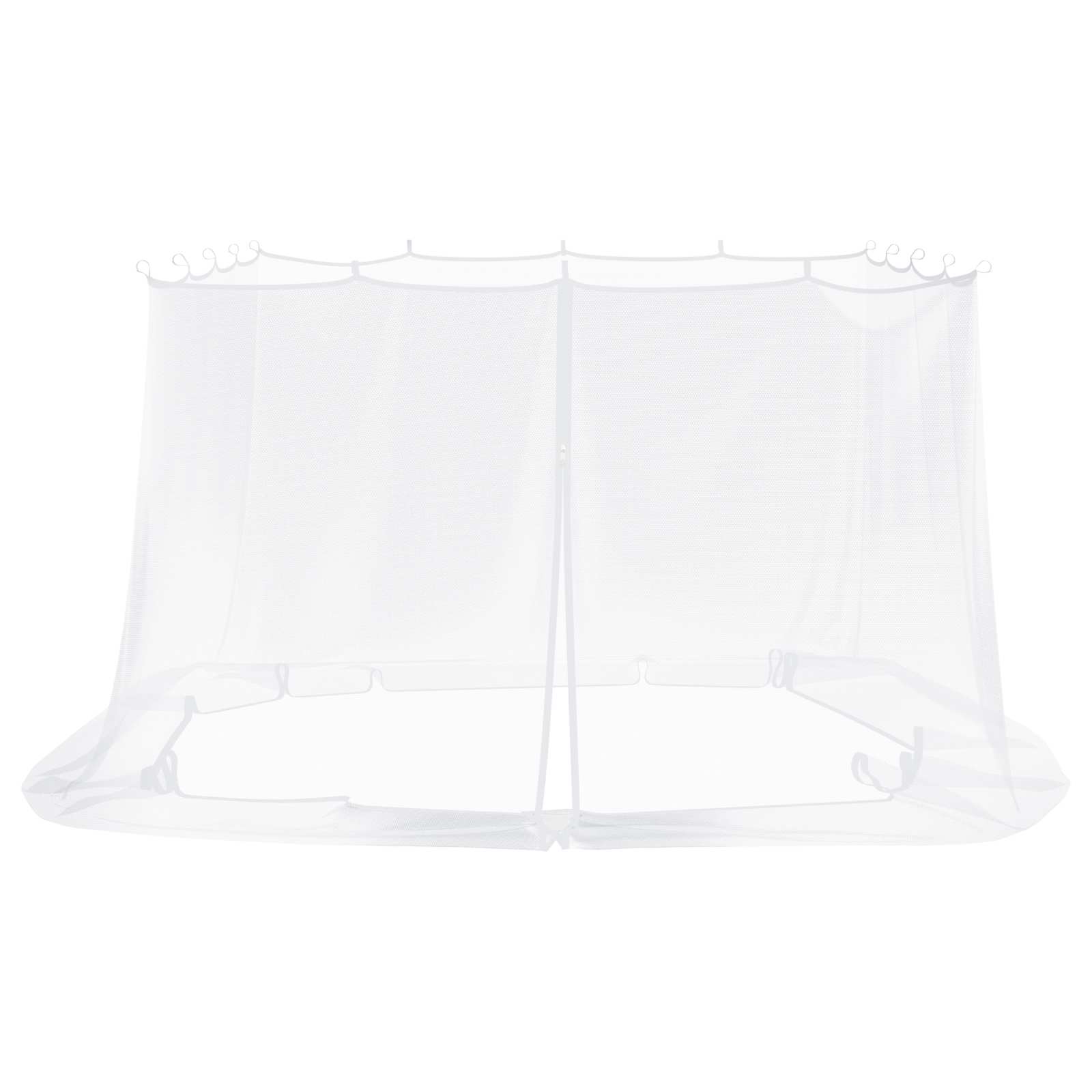 Myggenet til pavillon 220 mesh Hvid 3,6 x 3 x 2 cm Polyester