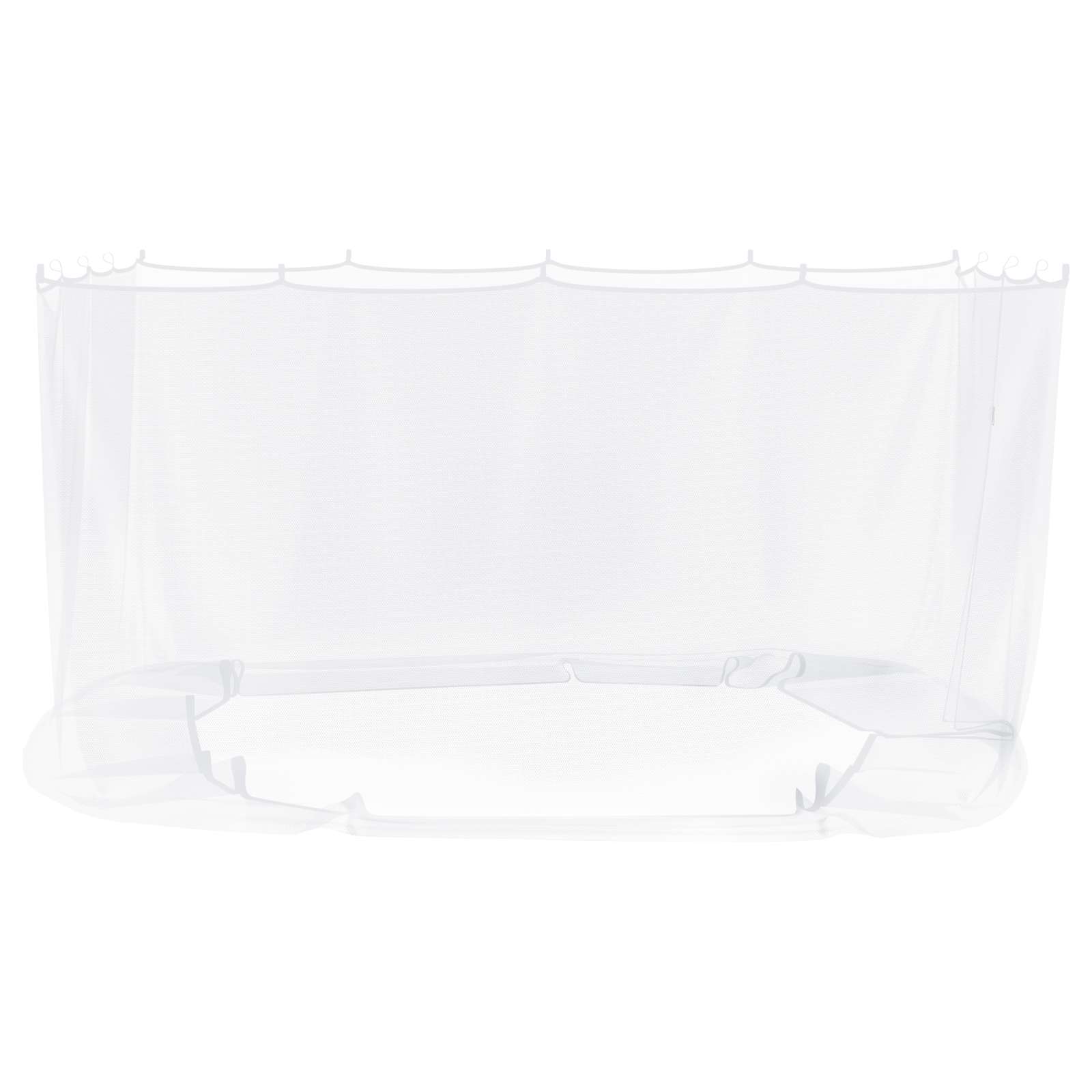 Myggenet til pavillon 220 mesh Hvid 3,6 x 3 x 2 cm Polyester
