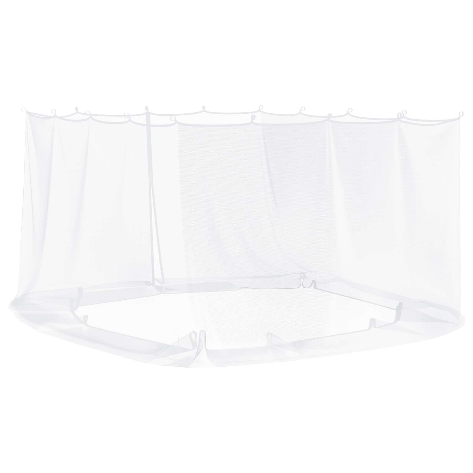 Myggenet til pavillon 220 mesh Hvid 3,6 x 3,6 x 2 cm Polyester