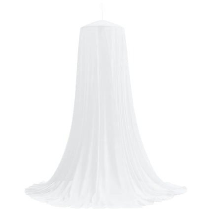 Myggenet til seng 3 stk. 156 mesh Hvid ⌀56 x 220 cm Polyester
