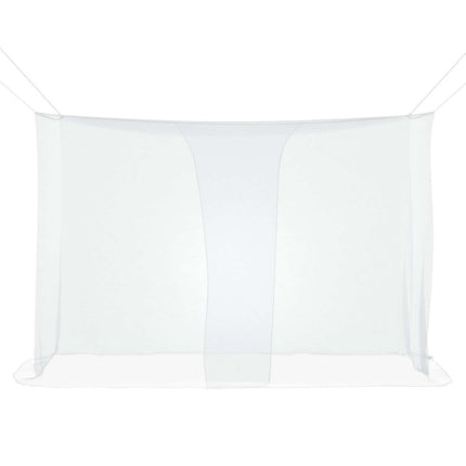 Myggenet til seng 156 mesh 3 pcs Hvid Polyester