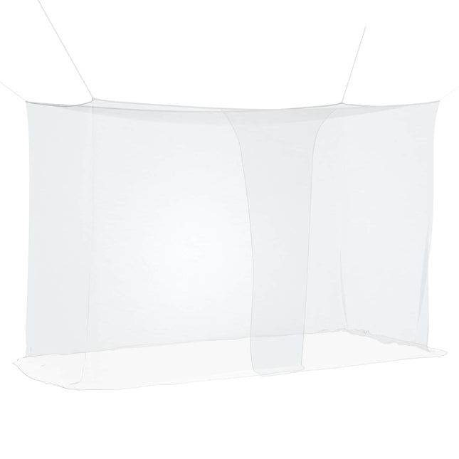 Myggenet til seng 156 mesh 3 pcs Hvid Polyester