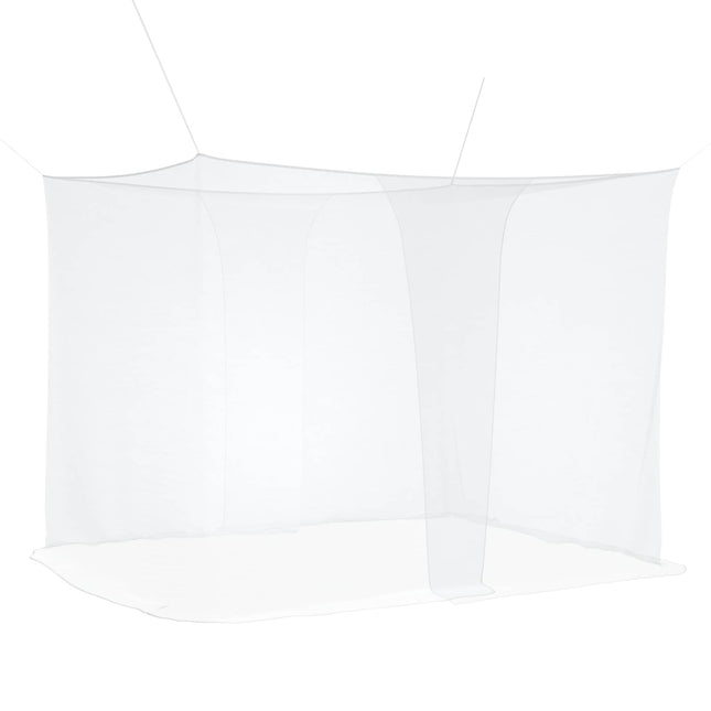 Myggenet til seng 156 mesh 3 pcs Hvid Polyester