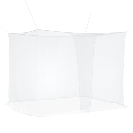 Myggenet til seng 156 mesh 3 pcs Hvid Polyester