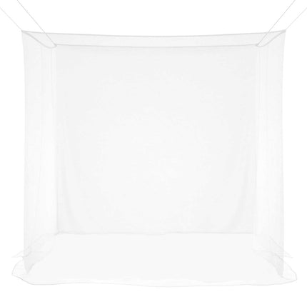 Myggenet til seng 156 mesh 3 pcs Hvid Polyester