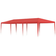 Party Tent Rød 900 x 300 x 255 cm PE og stål