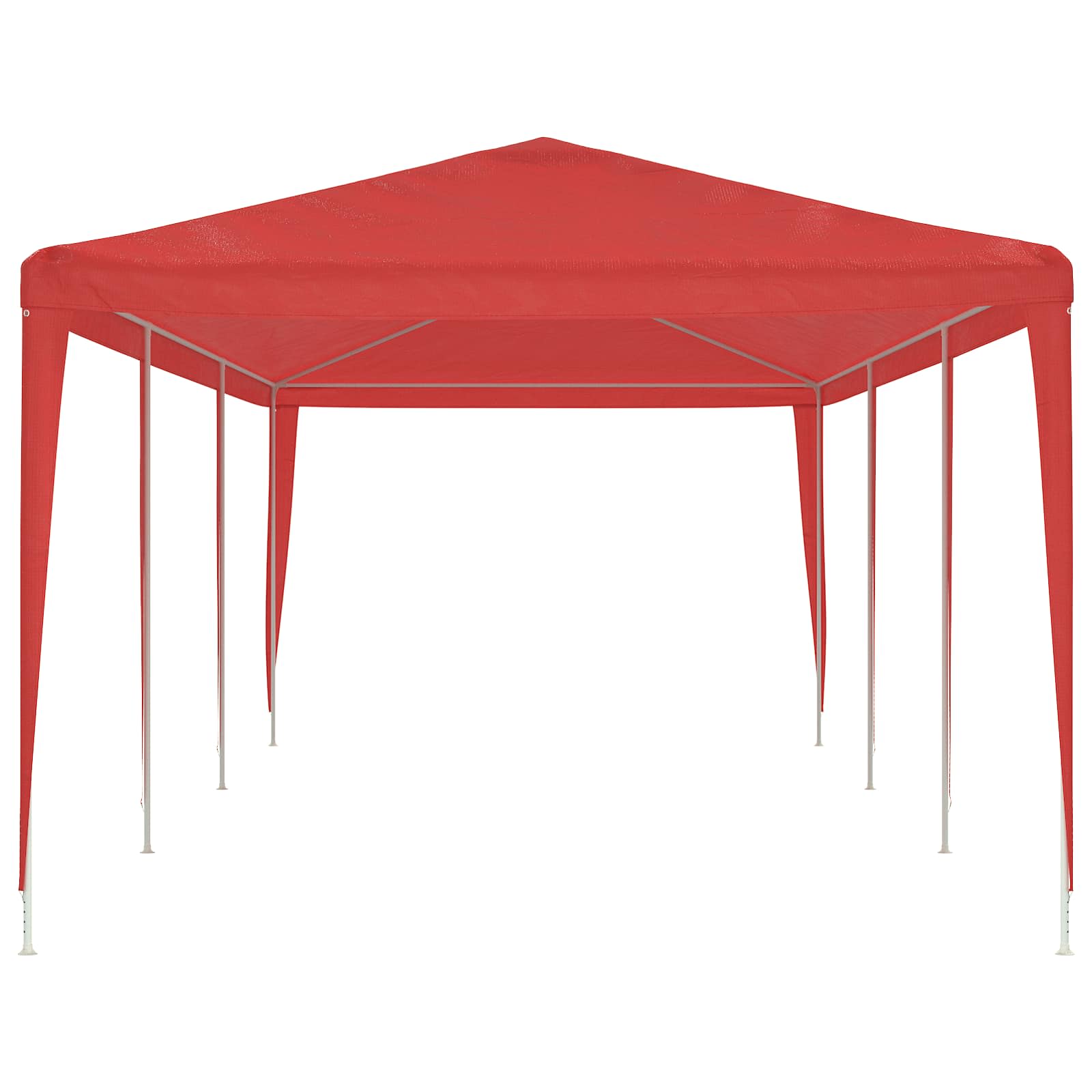 Party Tent Rød 900 x 300 x 255 cm PE og stål