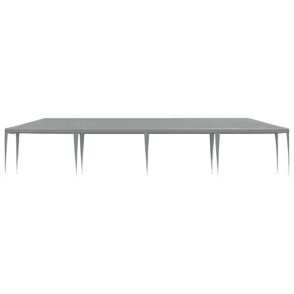 Party Tent Lysegrå 1200 x 300 x 255 cm PE og stål