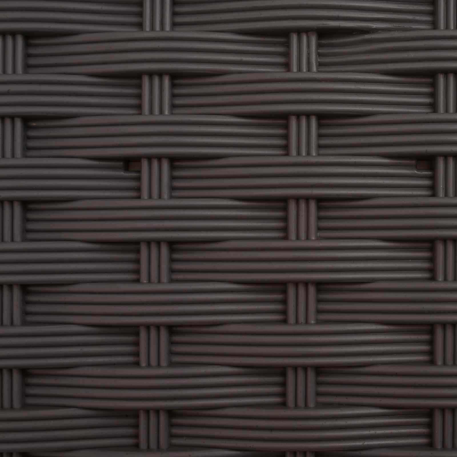 Hævet Bed med Trellis og Tag Brun 124 x 40 x 126 cm PP