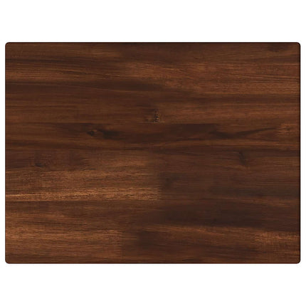Rektangulært Bordplade 90 x 50 x 3,5 cm Rektangulær Mørk Brun