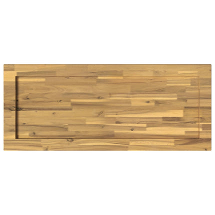 Rektangulært Bordplade 100 x 50 x 3,5 cm Rektangulær Hvid