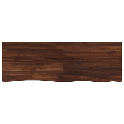 Rektangulært Bordplade 90 x 50 x 3,5 cm Rektangulær Mørk Brun
