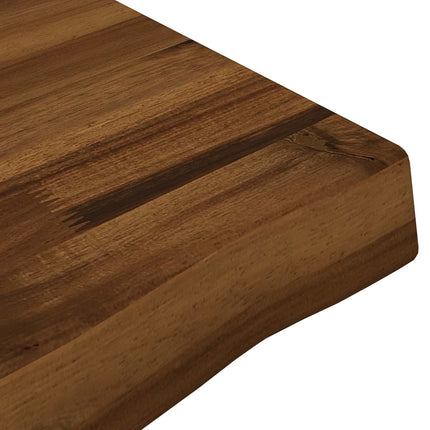 Rektangulært Bordplade 90 x 50 x 3,5 cm Rektangulær Naturfarvet