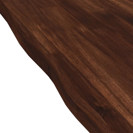 Rektangulært Bordplade 90 x 50 x 3,5 cm Rektangulær Mørk Brun