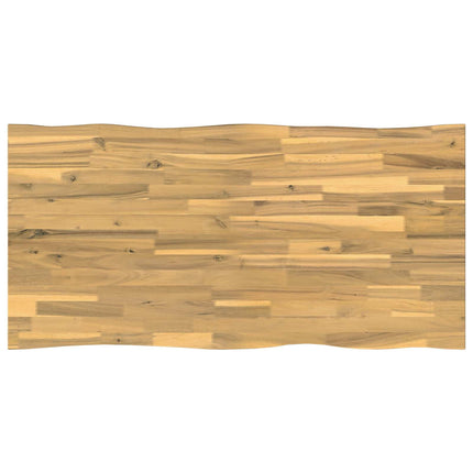 Rektangulært Bordplade 90 x 50 x 3,5 cm Rektangulær Hvid