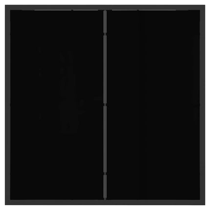 Have møbel sæt 5 pcs Sort og Anthracit 80 x 80 x 73 cm