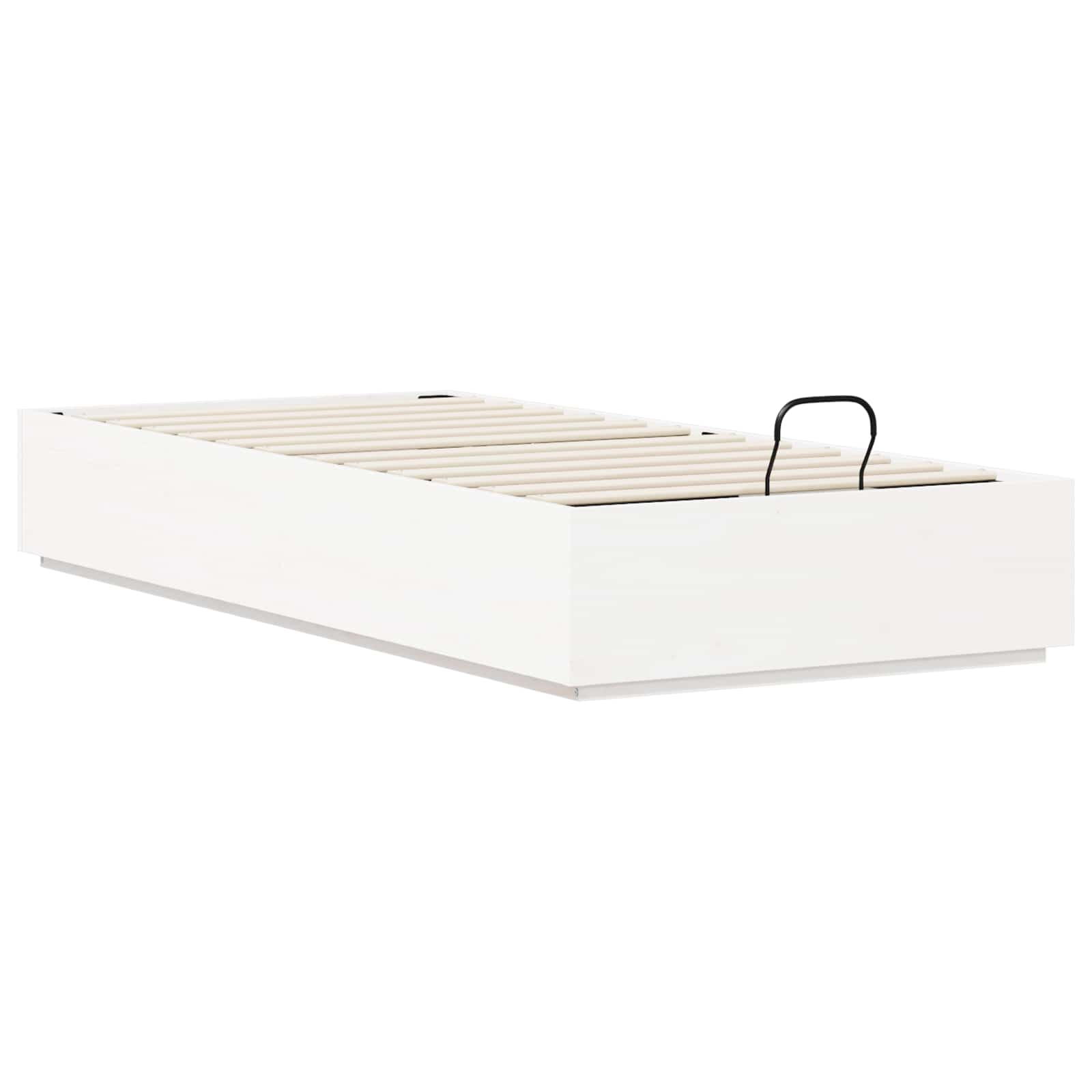 Ottoman Sengestel Hvid 90 x 190 cm Massivt fyrretræ