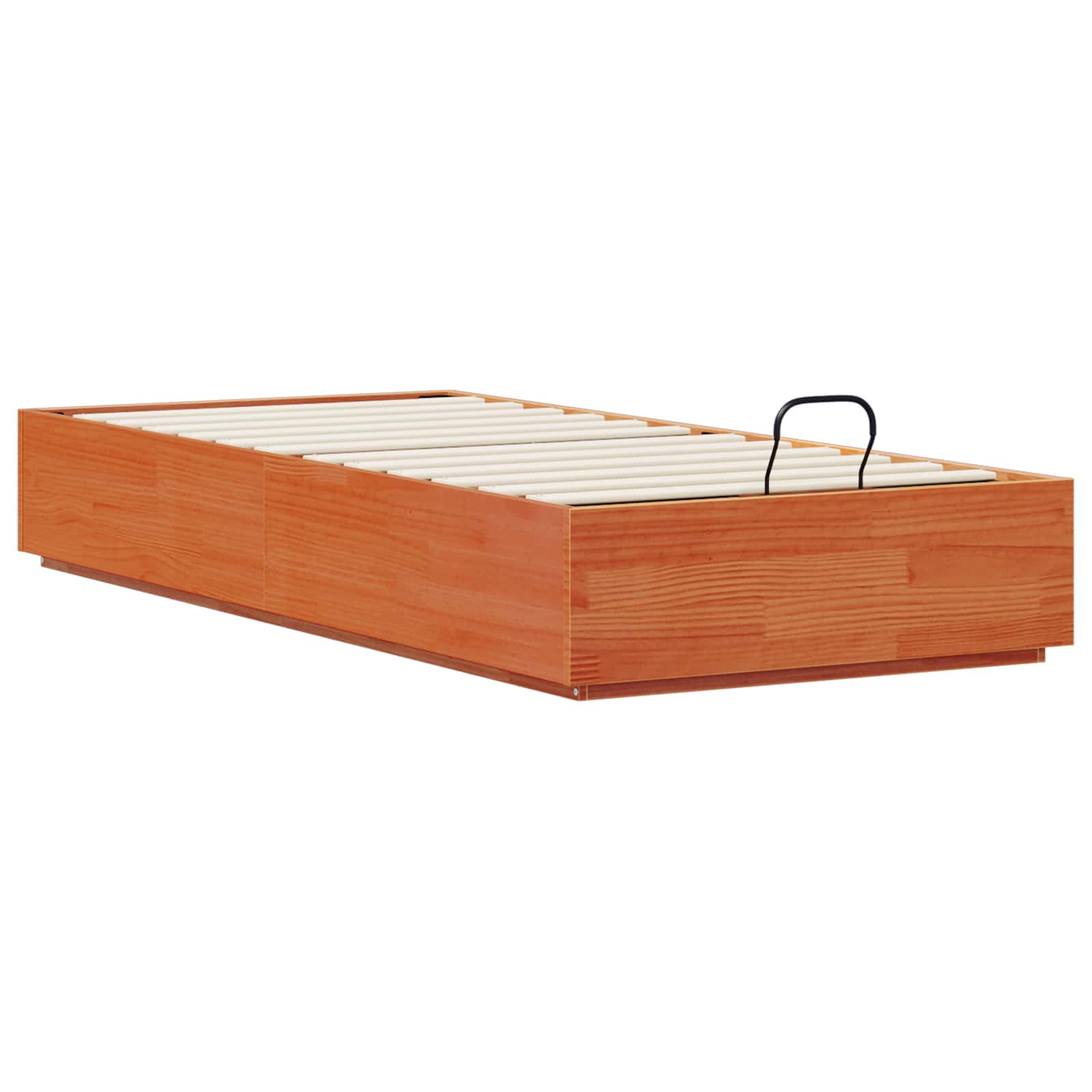 Ottoman Sengestel VoksBrun 100 x 200 cm Massivt fyrretræ