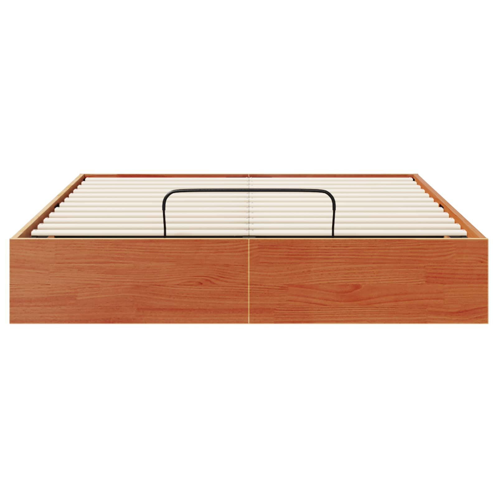 Otmansengestel med opbevaring VoksBrun 140 x 190 cm
