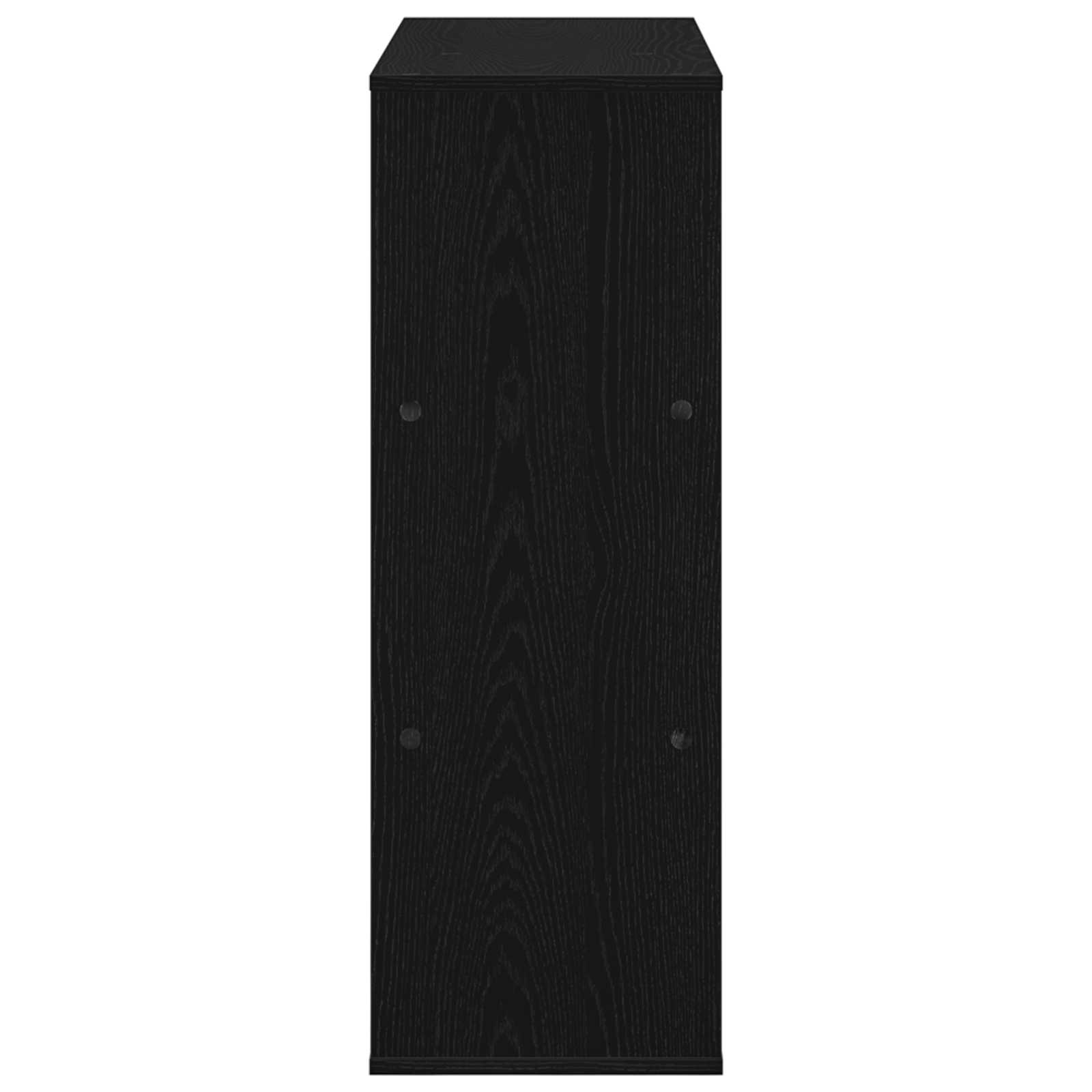 Boghylde Sort eg 100 x 33 x 94,5 cm Konstrueret træ