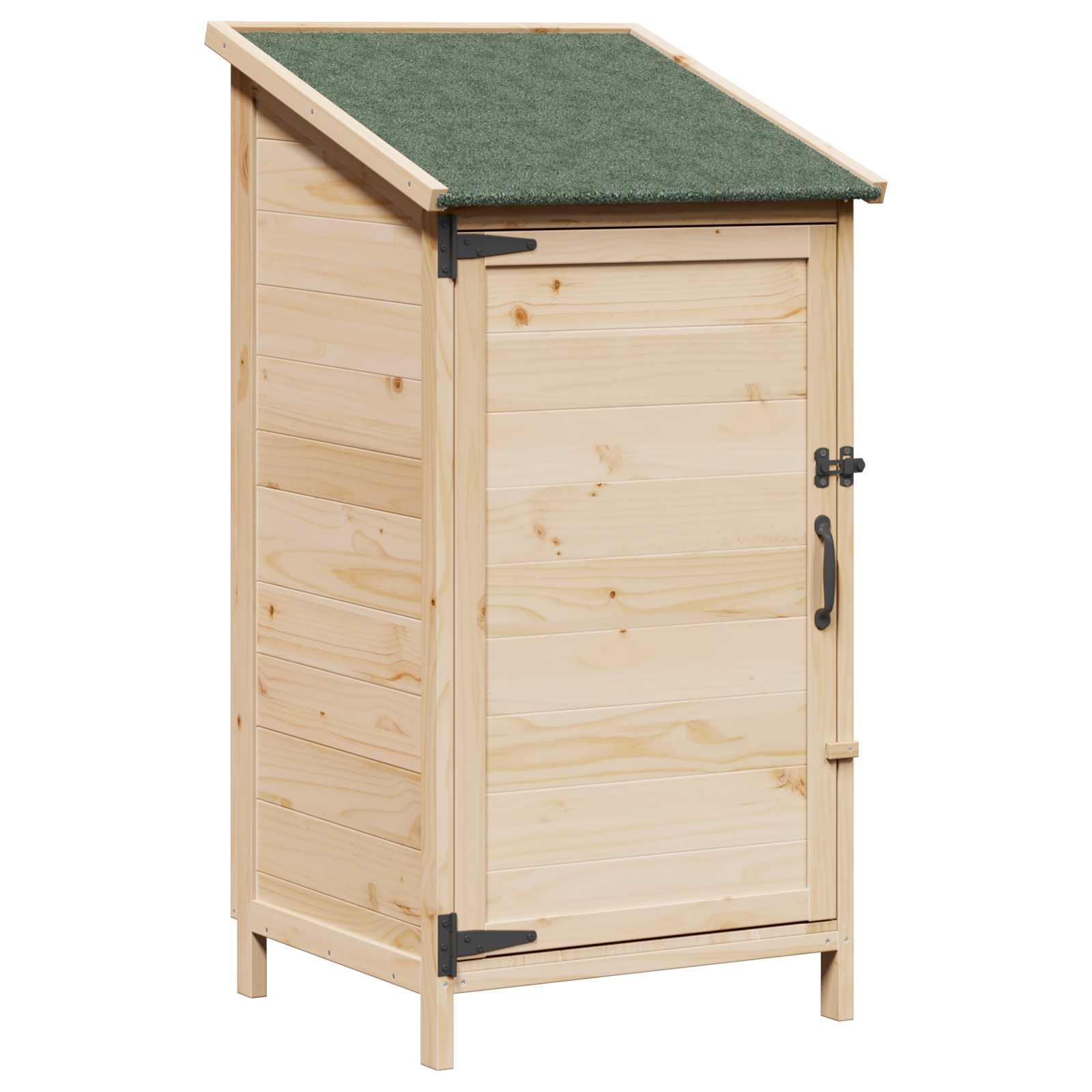 Have Skur Naturfarvet 59 x 56 x 113,5 cm Konstrueret træ
