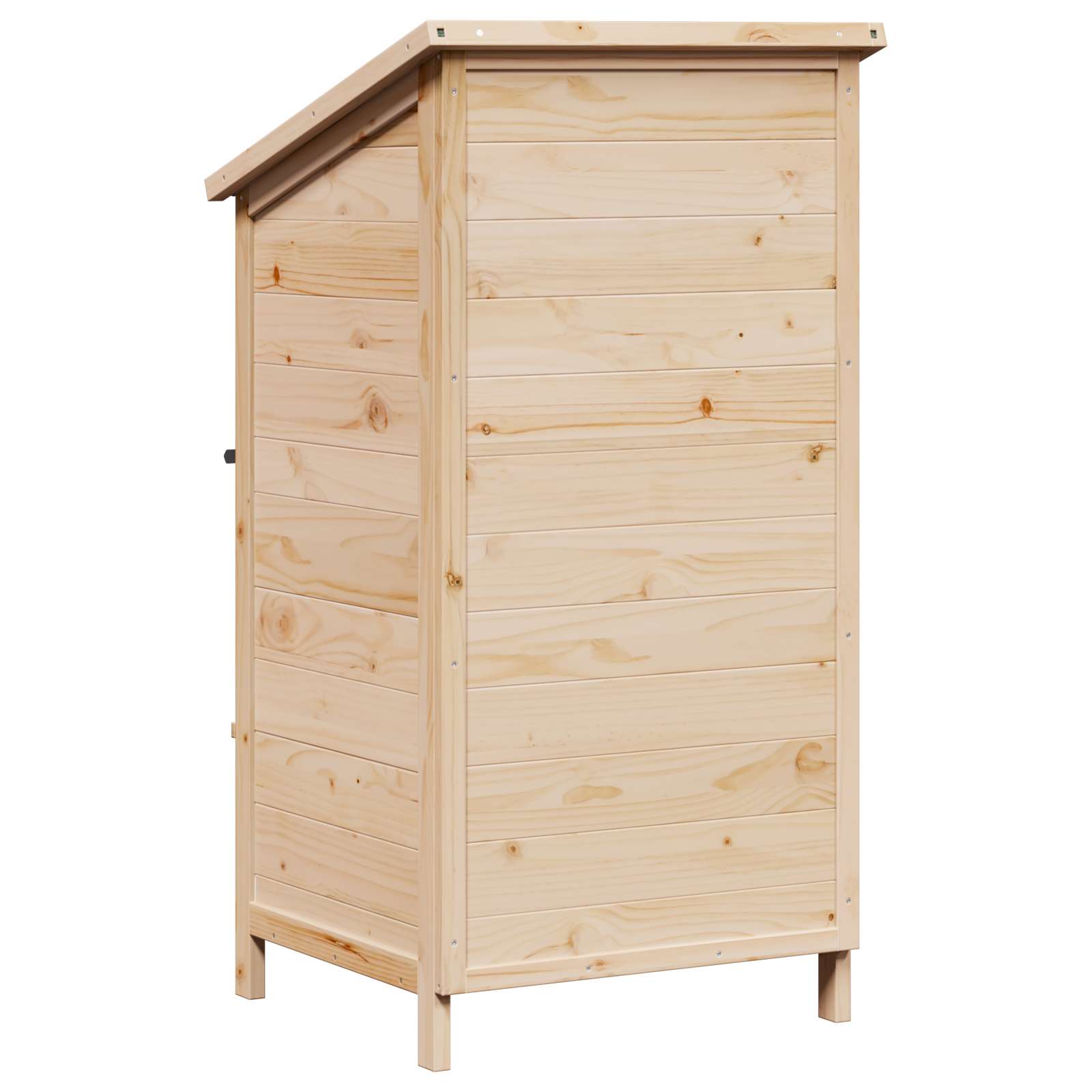 Have Skur Naturfarvet 59 x 56 x 113,5 cm Konstrueret træ