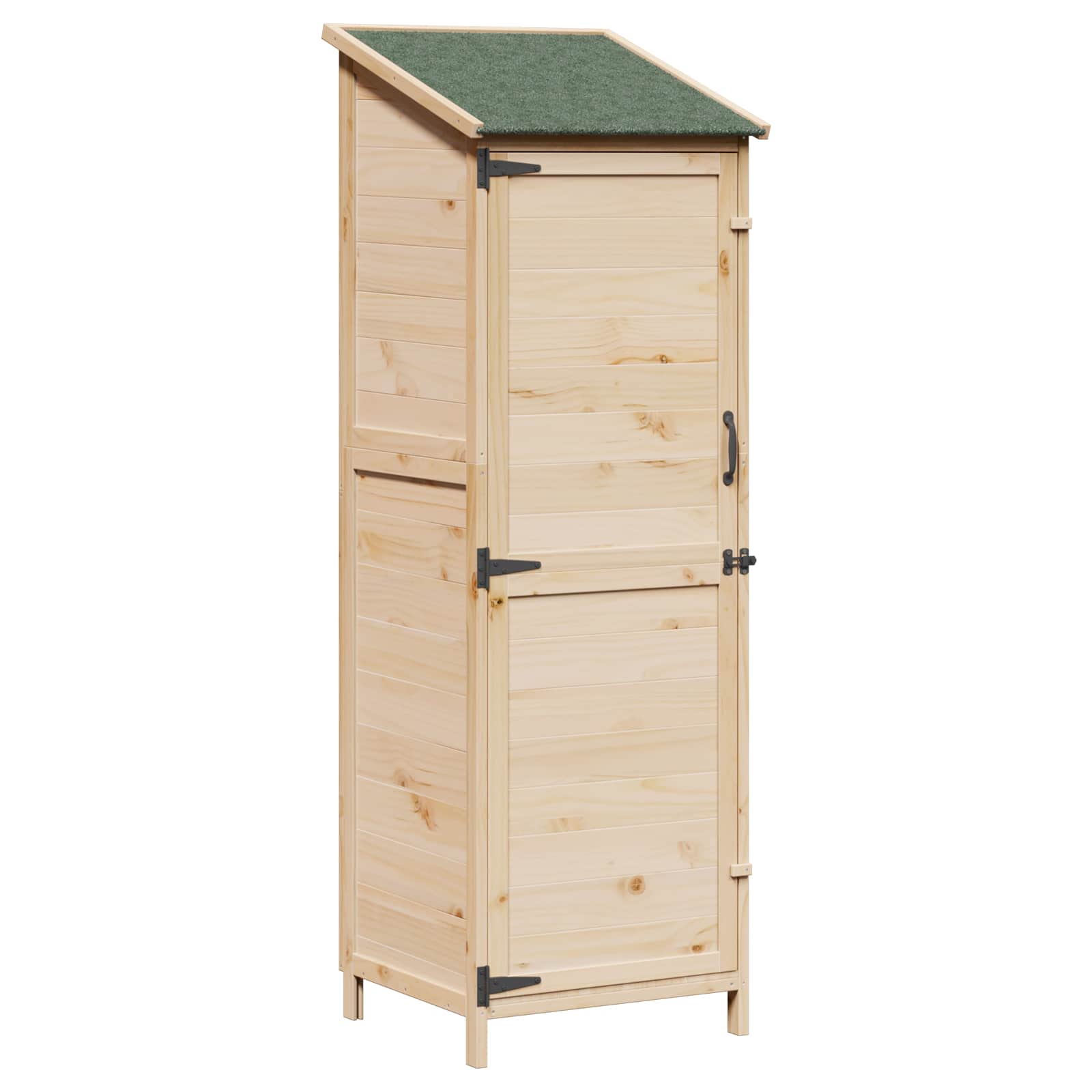 Have Skur Naturfarvet 59,5 x 56 x 176,5 cm Konstrueret træ