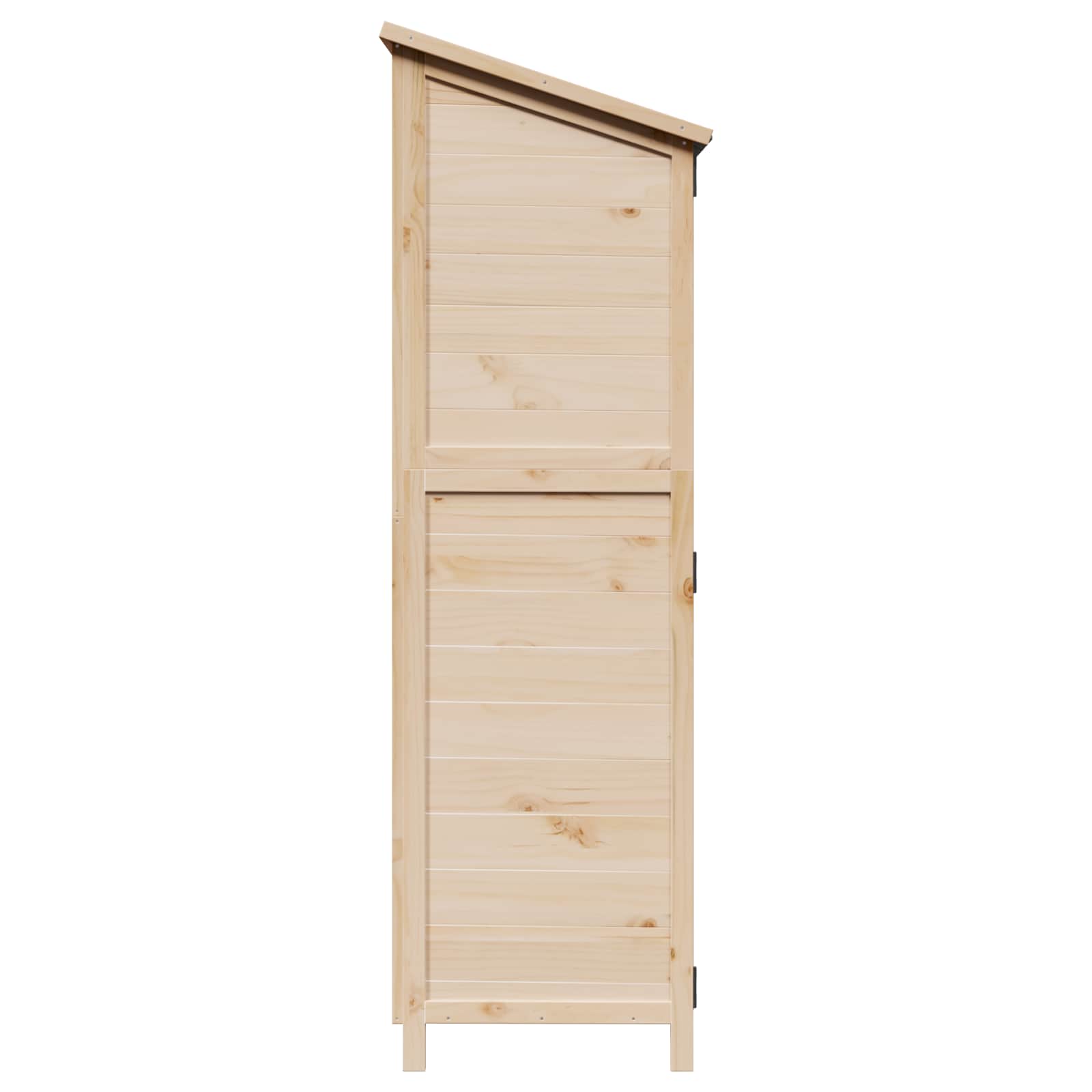 Have Skur Naturfarvet 59,5 x 56 x 176,5 cm Konstrueret træ
