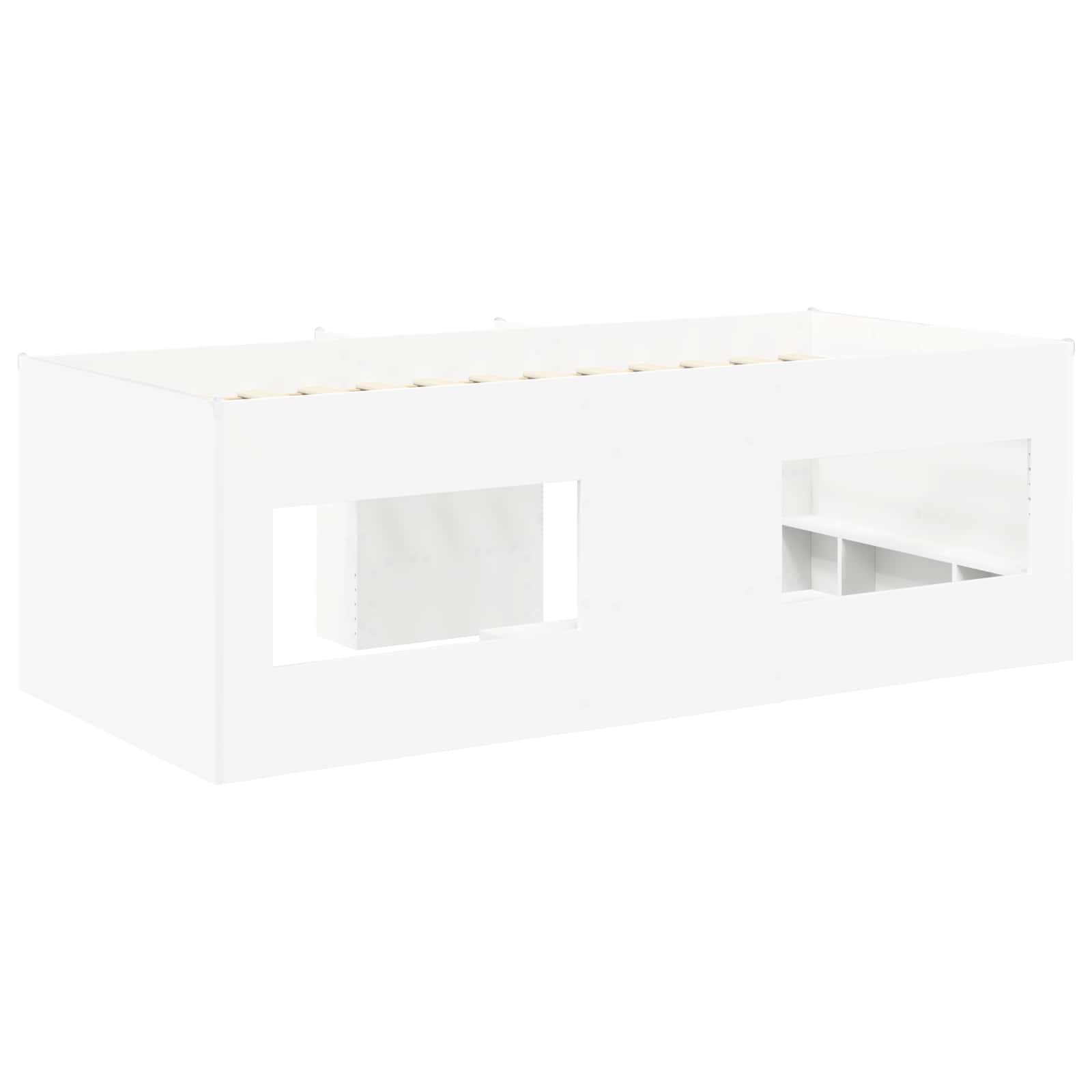 Børns høje sengestel 2 pcs Hvid 193 x 96,1 x 68,5 cm