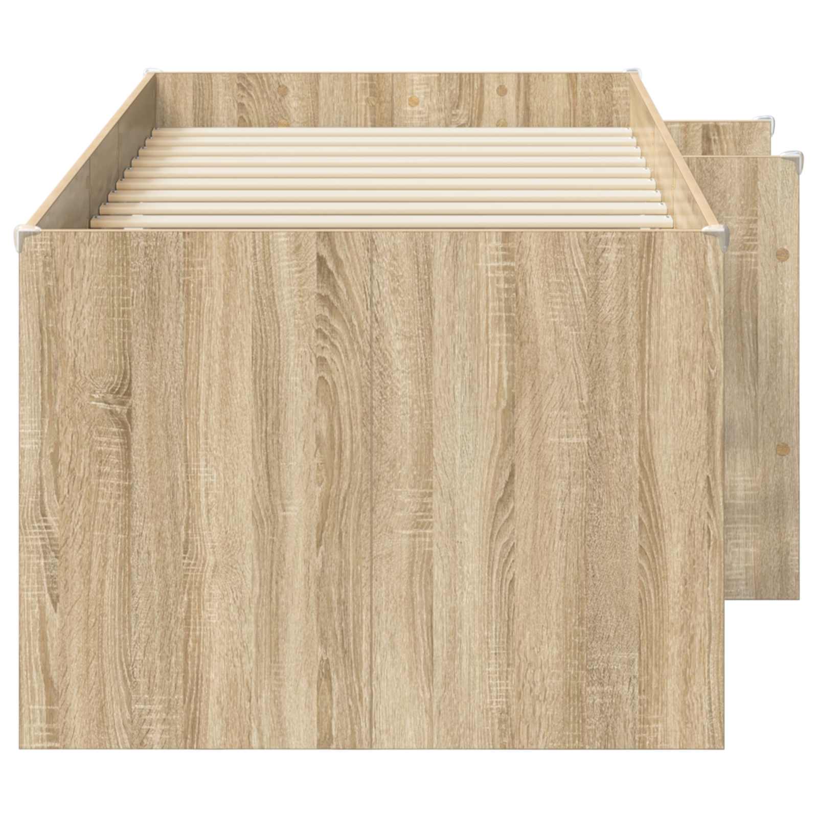 Børns høje sengestel 2 pcs Sonoma-eg 193 x 96,1 x 68,5 cm