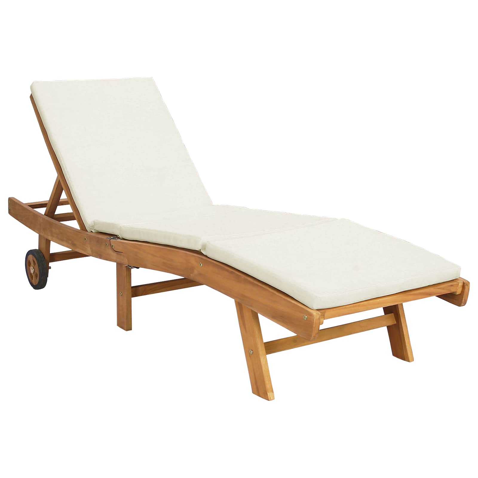 Solstol Brun og cremefarvet Polyester
