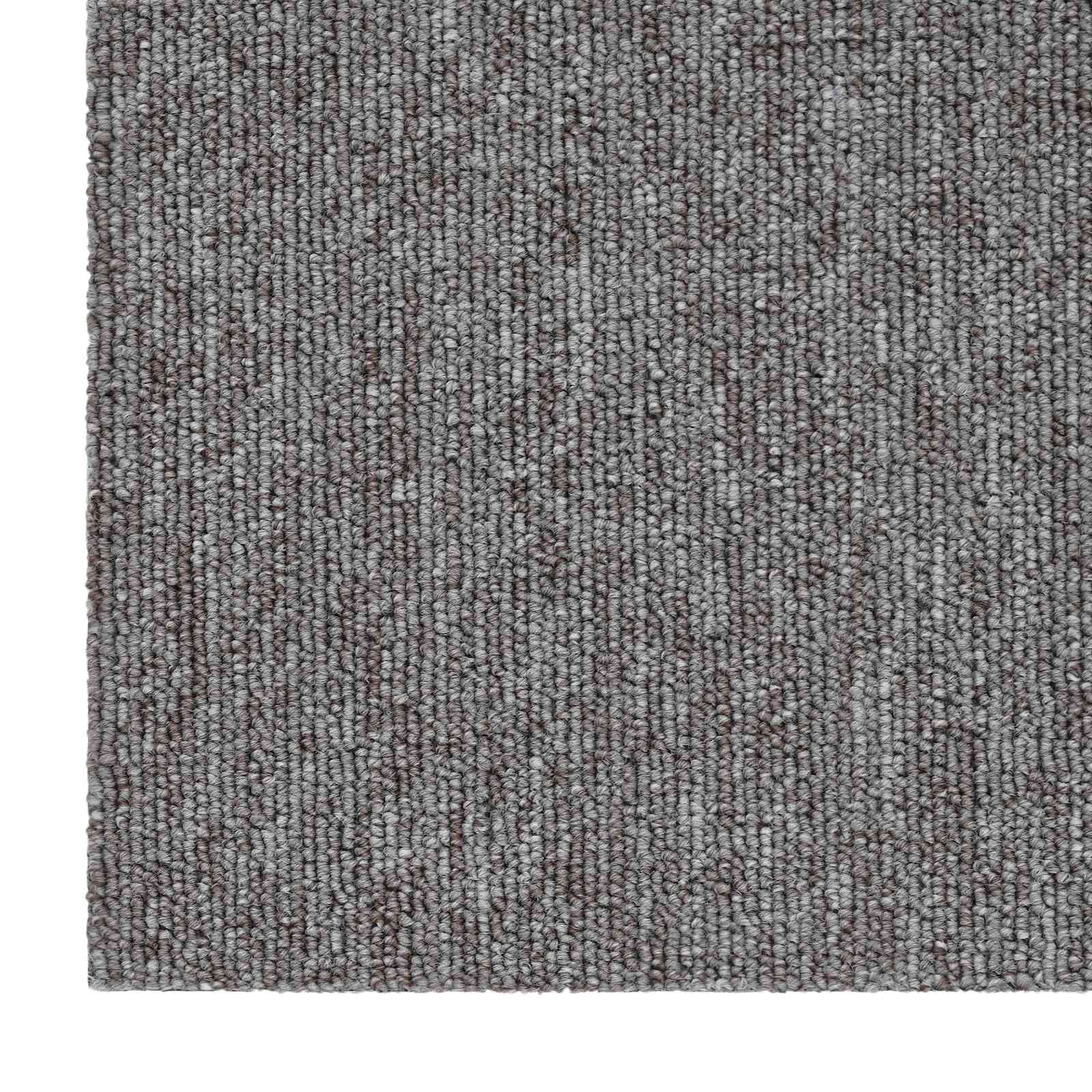 Tæppeflise Brun 50 x 50 cm 4 pcs PP og Bitumen