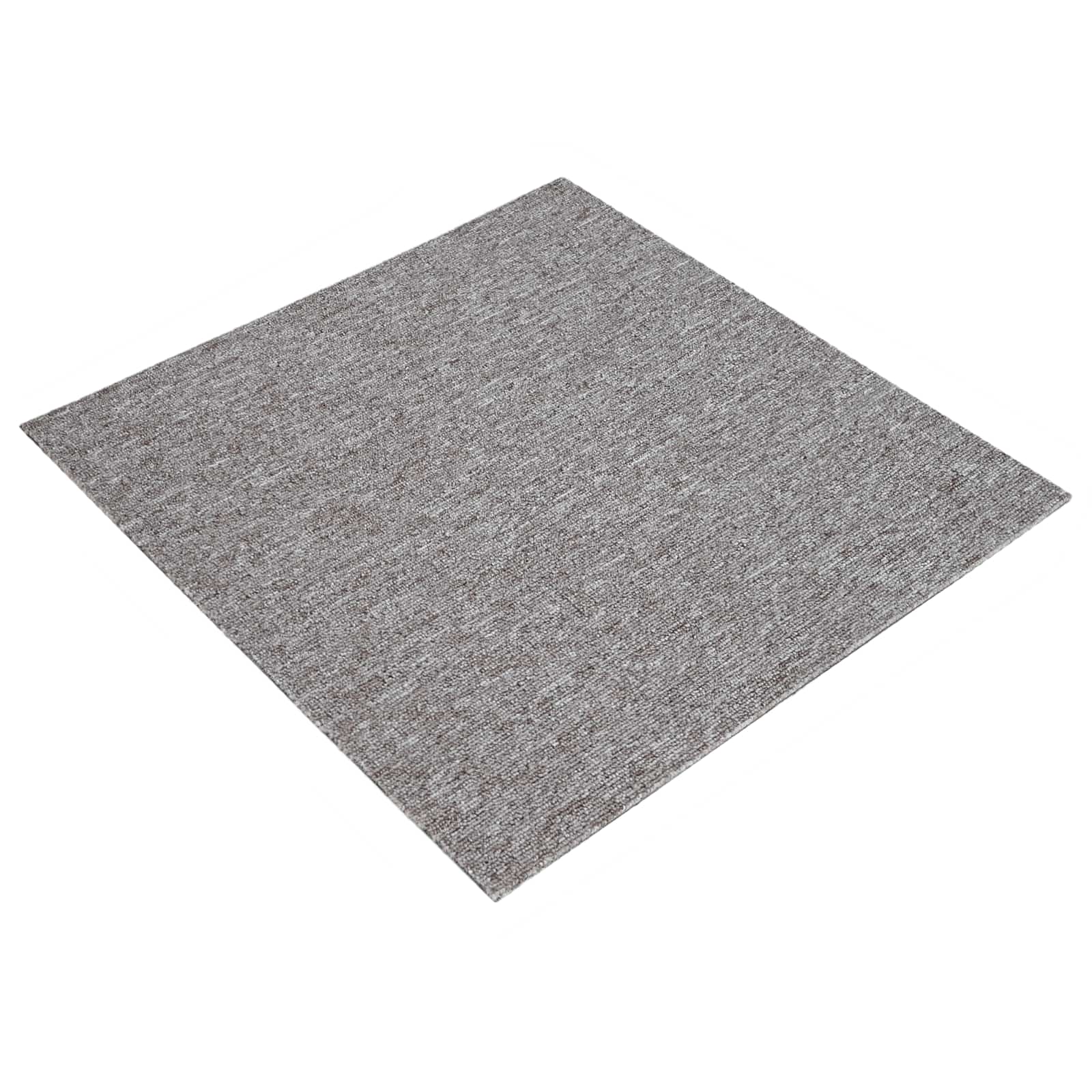 Tæppeflise Brun 50 x 50 cm 4 pcs PP og Bitumen
