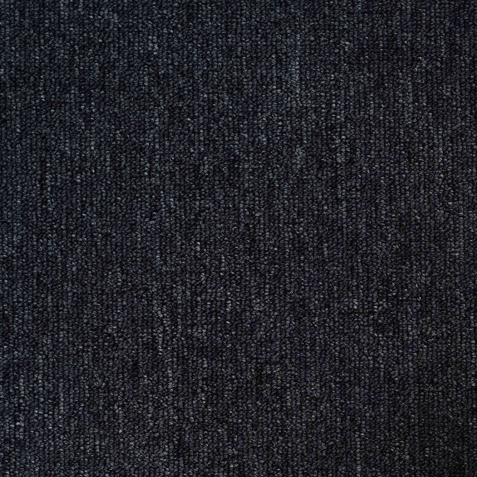 Tæppeflise Mørkegrå 50 x 50 cm 4 pcs PP og Bitumen