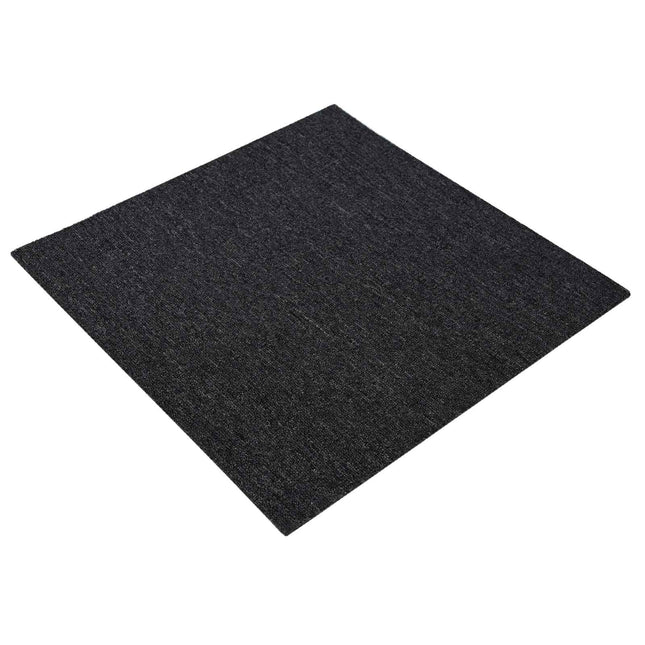 Tæppeflise Mørkegrå 50 x 50 cm 20 pcs PP og Bitumen
