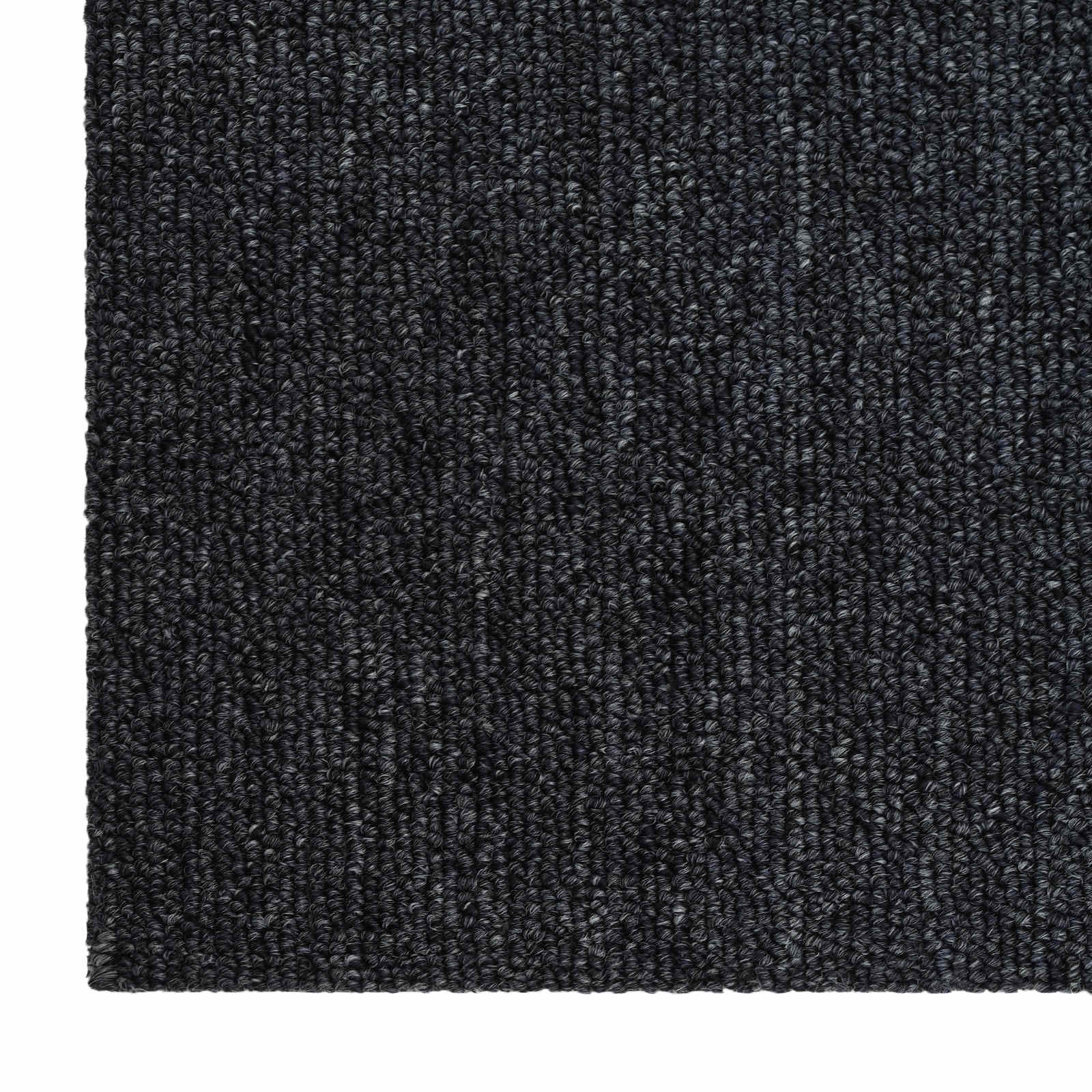 Tæppeflise Mørkegrå 50 x 50 cm 36 pcs PP og Bitumen