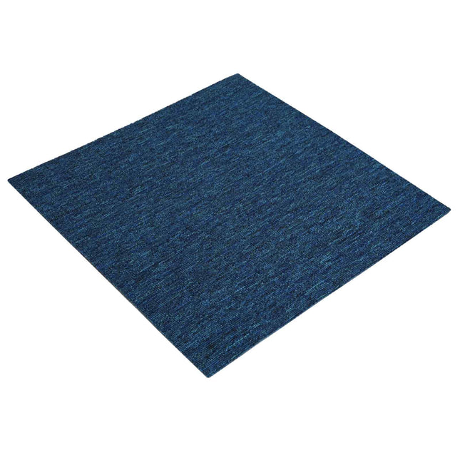 Tæppeflise Blå 50 x 50 cm 36 pcs PP og Bitumen