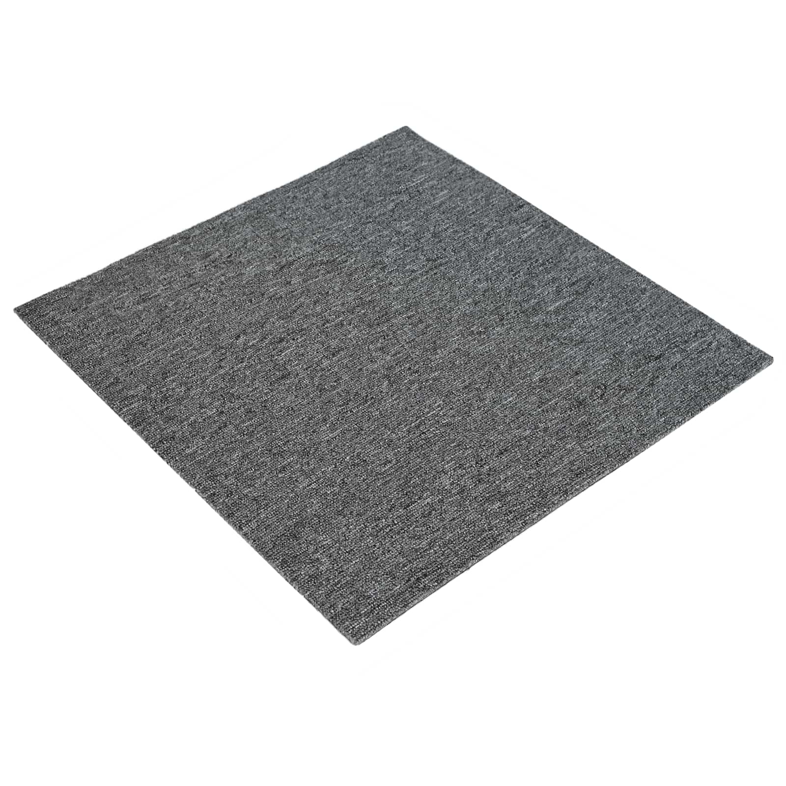 Tæppeflise Mellem Grå 50 x 50 cm 4 pcs PP og Bitumen