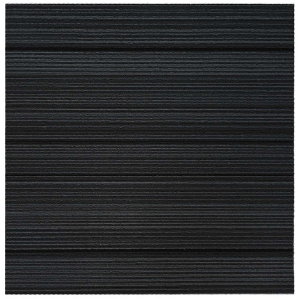 Tæppeflise Stripet Lysegrå 50 x 50 cm 4 stk.