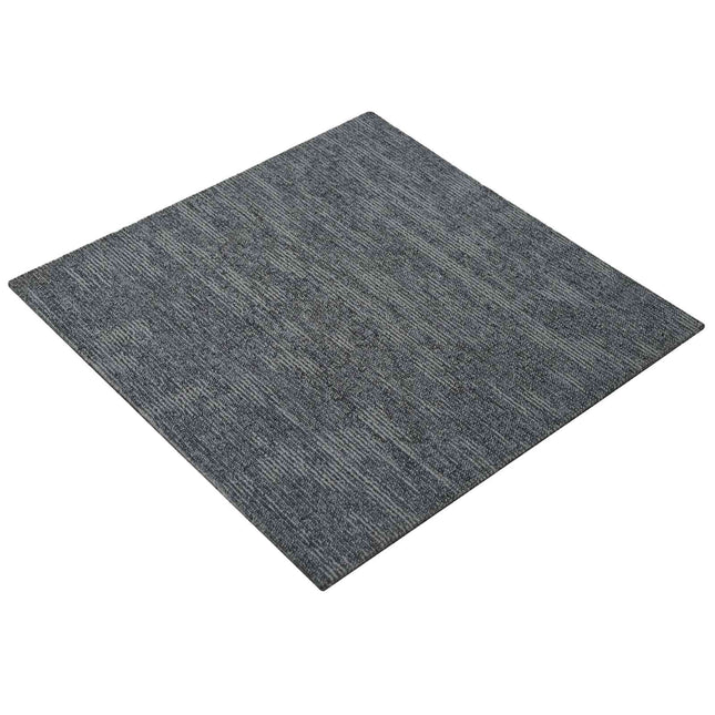 Tæppeflise Himmelgrå 50 x 50 cm 4 pcs PP og Bitumen