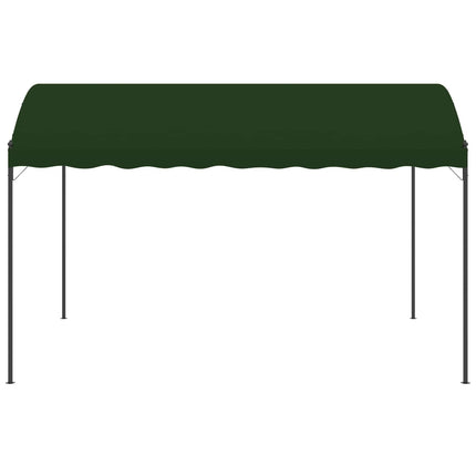 Pavillon 4 x 3 x 2,6 m Grøn Polyester og Stål