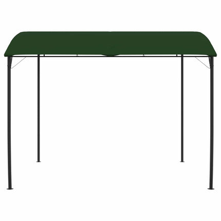 Pavillon 3 x 3 x 2,55 m Grøn Pulverlakeret stål og stof 180 gsm