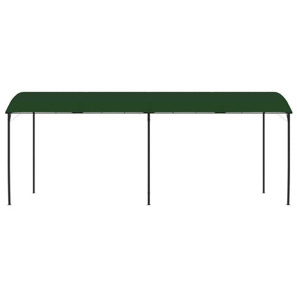 Pavillon 6 x 3 x 2,55 m Grøn Pulverlakeret stål og stof 180 gsm