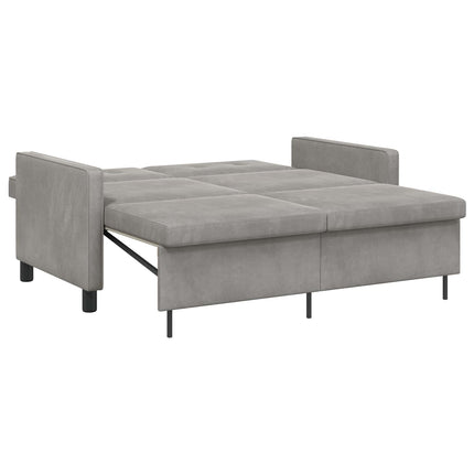 Sovesofa Lys grøn Stof