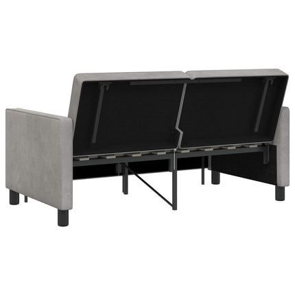 Sovesofa Lys grøn Stof