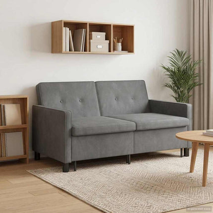 Sovesofa Mørkegrå Stof