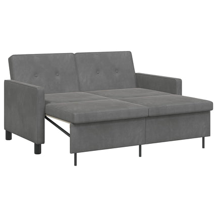 Sovesofa Mørkegrå Stof