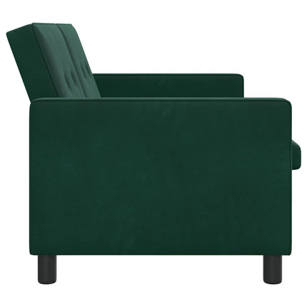 Sovesofa Mørkegrøn Stof