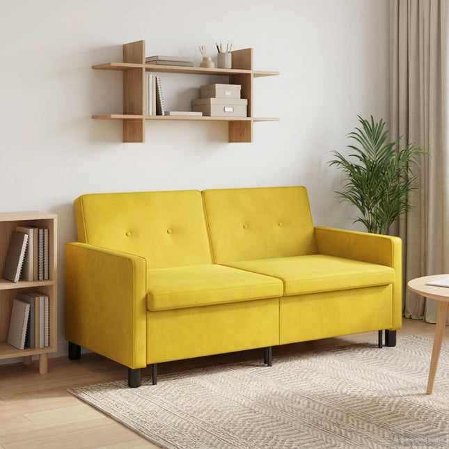 Sovesofa Gul Stof