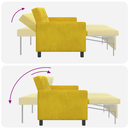 Sovesofa Gul Stof